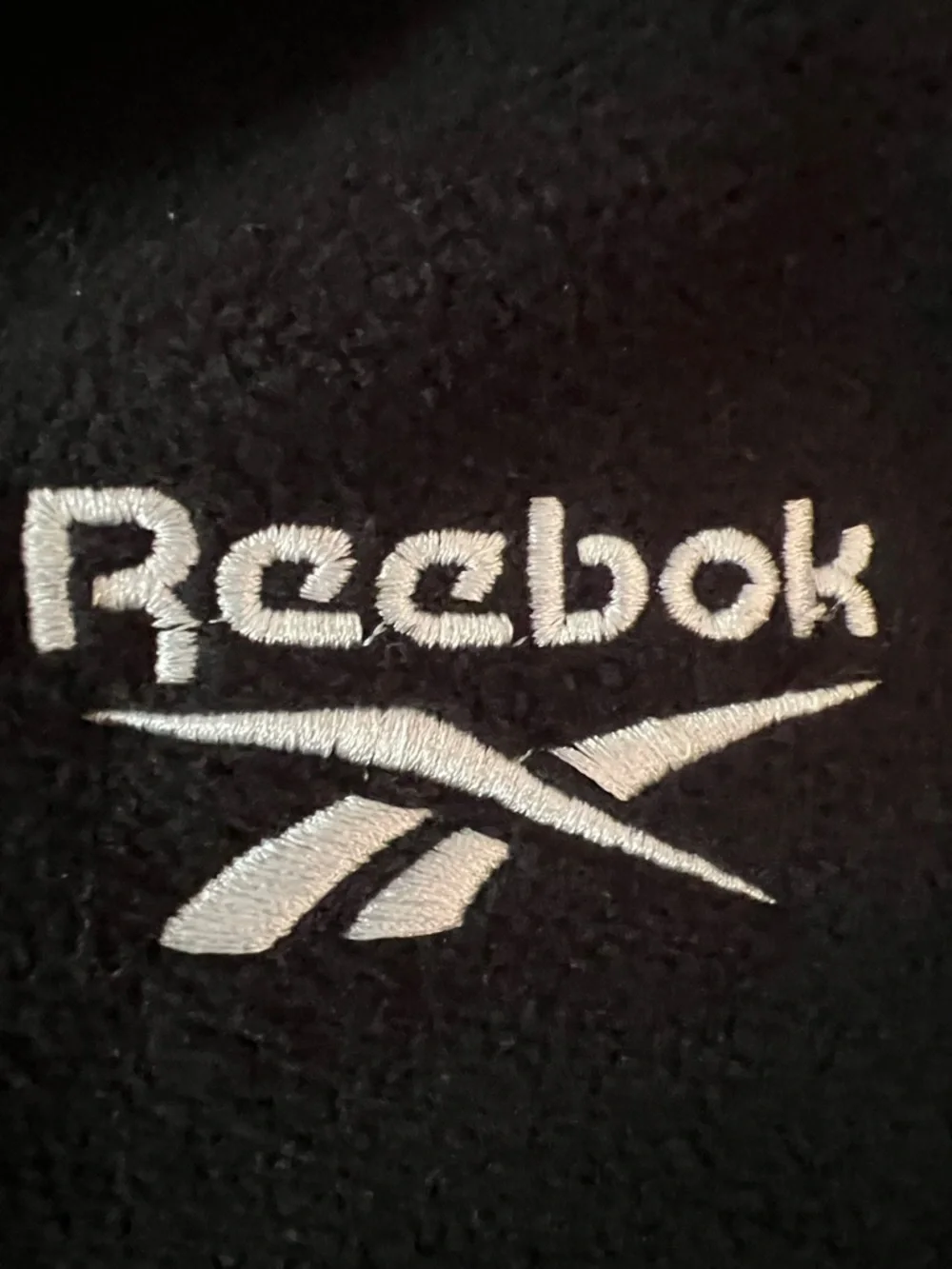 NWT Reebok Black Kids Fleece Full Zip Hoodie Size M (10-12)